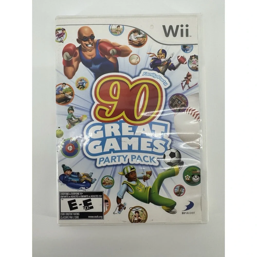 Family Party: 90‎ Great Games Party Pack Nintendo Wii D3 Publisher